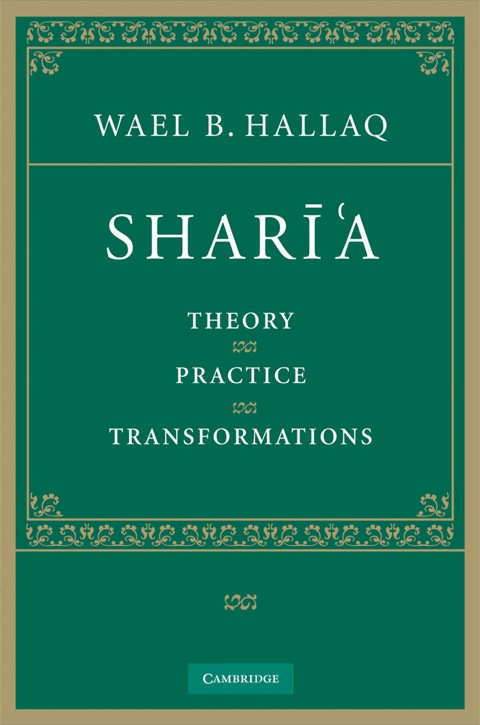 Cover image for book Sharī'a