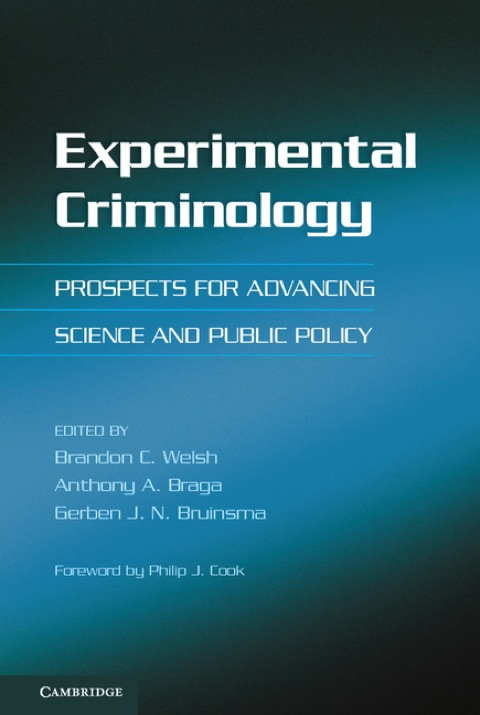 Cover image for book Experimental Criminology