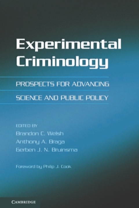 Cover image for book Experimental Criminology