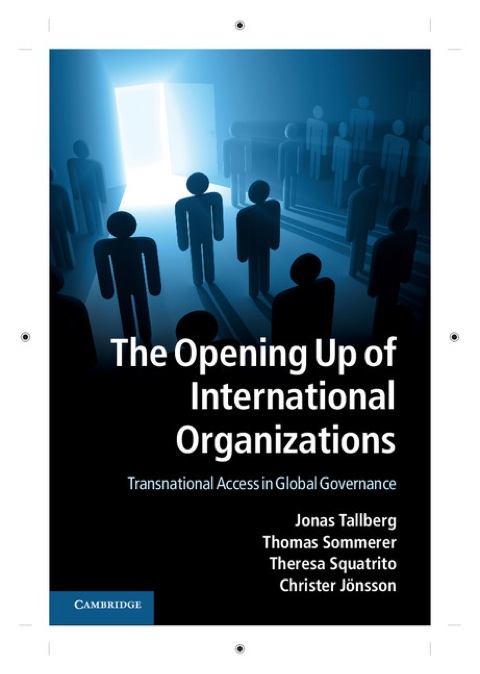 Cover image for book The Opening Up of International Organizations