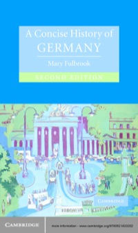 Cover image: A Concise History of Germany 2nd edition 9780521540711