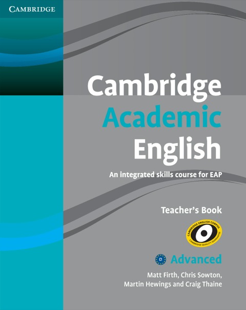 Cover image for book Cambridge Academic English C1 Teacher's Book