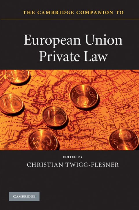 Cover image for book The Cambridge Companion to European Union Private Law