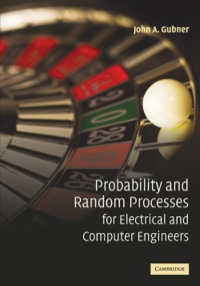 Cover image: Probability and Random Processes for Electrical and Computer Engineers 1st edition 9780521864701