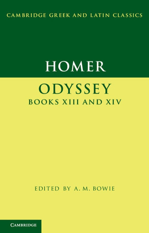 Cover image for book Homer: Odyssey Books XIII and XIV