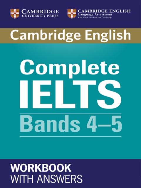 Cover image for book Complete IELTS Workbook Bands 4–5