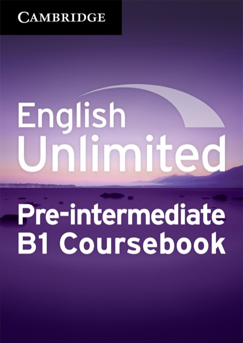 Cover image for book English Unlimited Pre-intermediate Coursebook