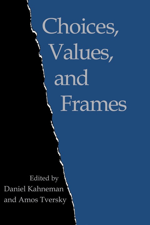 Cover image for book Choices, Values, and Frames