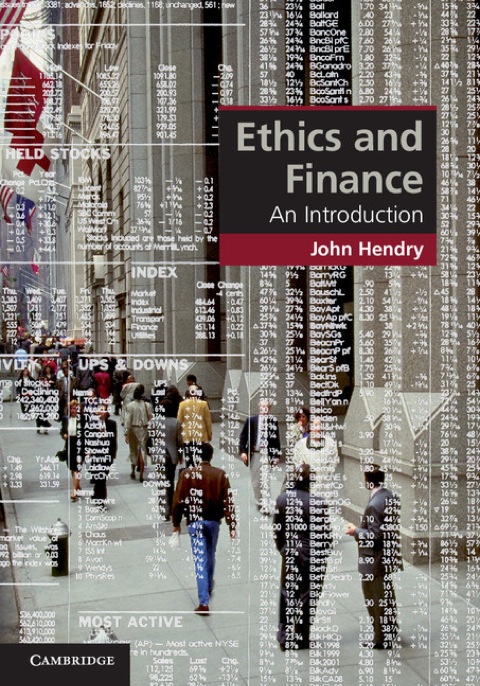 Cover image for book Ethics and Finance