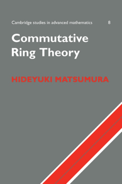 Cover image for book Commutative Ring Theory