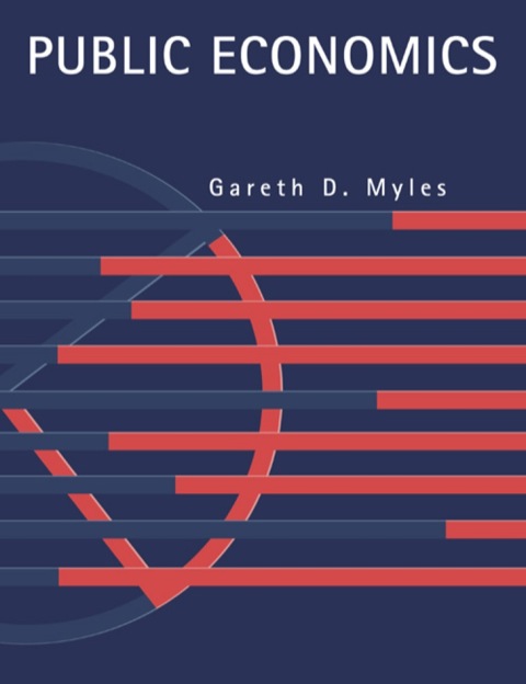 Cover image for book Public Economics