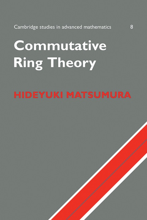 Cover image for book Commutative Ring Theory