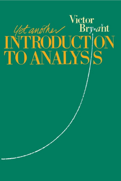 Cover image for book Yet Another Introduction to Analysis