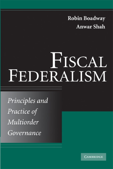 Cover image for book Fiscal Federalism