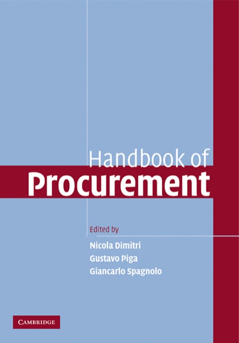 Cover image for book Handbook of Procurement