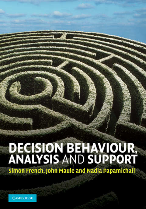 Cover image for book Decision Behaviour, Analysis and Support