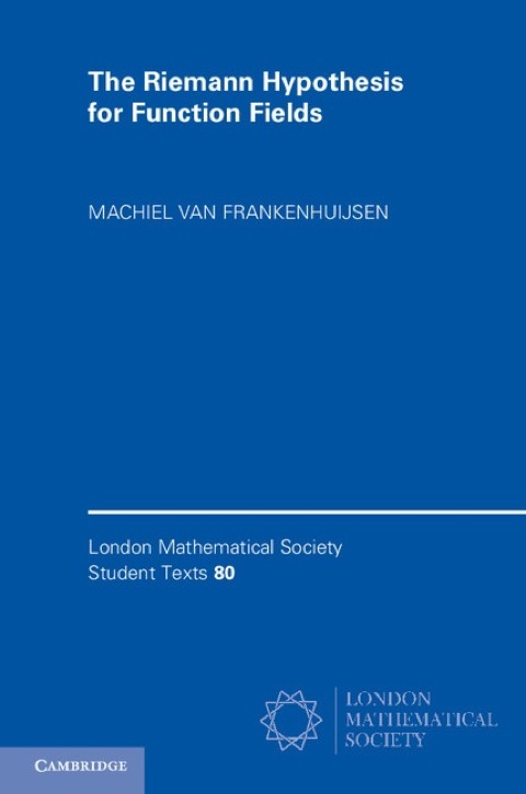Cover image for book The Riemann Hypothesis for Function Fields