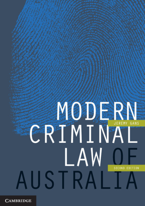 Cover image for book Modern Criminal Law of Australia