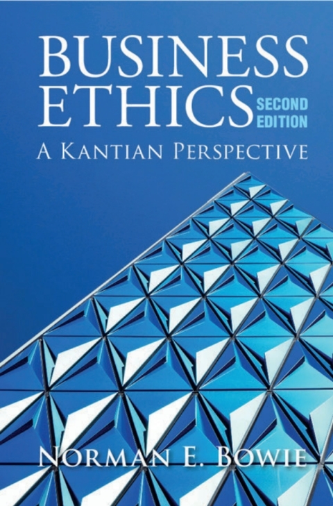 Cover image for book Business Ethics: A Kantian Perspective