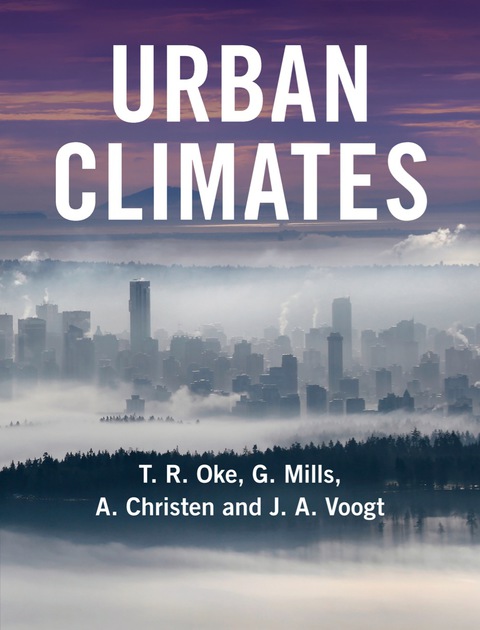 Cover image for book Urban Climates