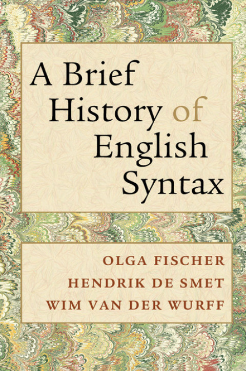 Cover image for book A Brief History of English Syntax