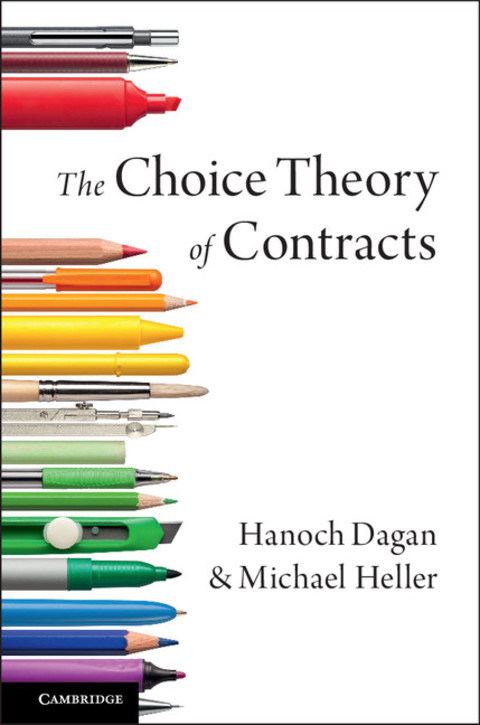 Cover image for book The Choice Theory of Contracts