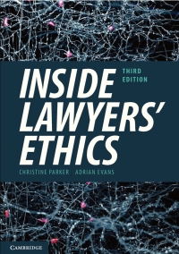 صورة الغلاف: Inside Lawyers' Ethics 3rd edition 9781316642009