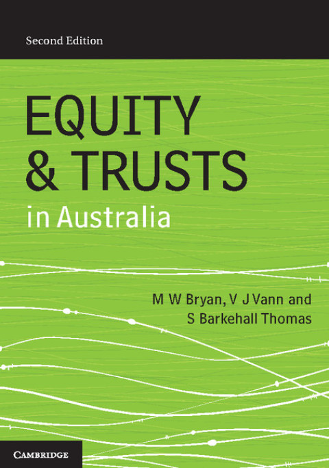 Cover image for book Equity and Trusts in Australia