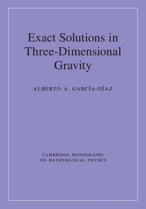 Cover image for book Exact Solutions in Three-Dimensional Gravity