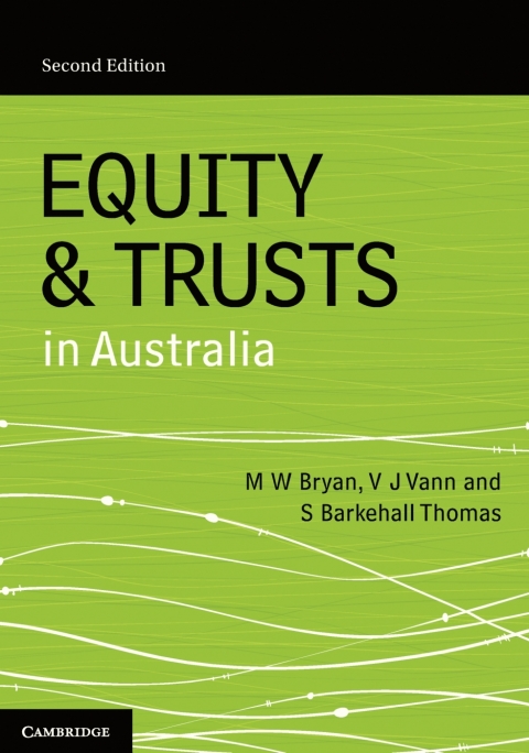 Cover image for book Equity and Trusts in Australia