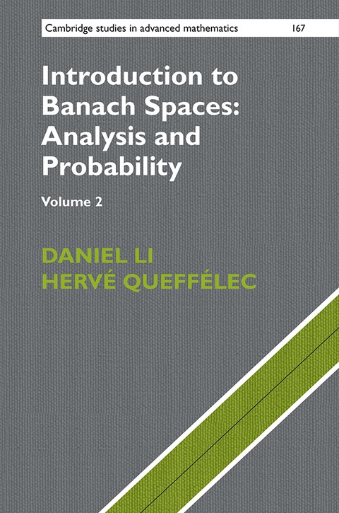 Cover image for book Introduction to Banach Spaces: Analysis and Probability: Volume 2