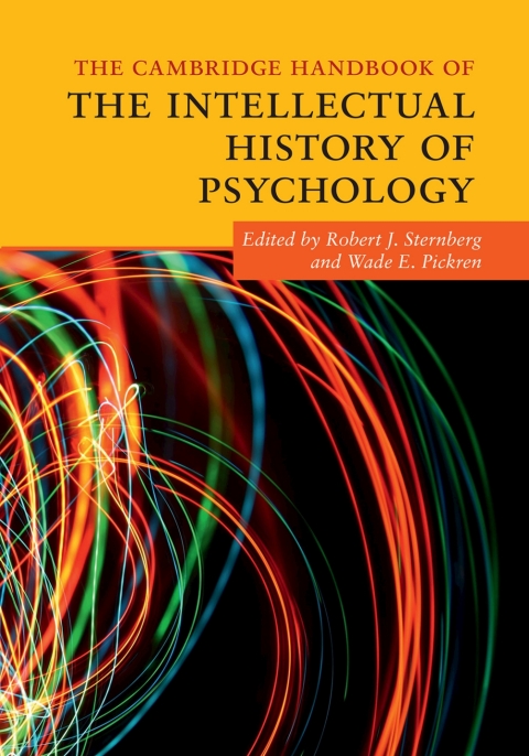 Cover image for book The Cambridge Handbook of the Intellectual History of Psychology