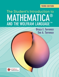 Cover image: The Student's Introduction to Mathematica and the Wolfram Language 3rd edition 9781108406369
