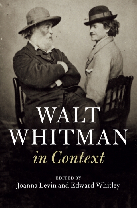 Cover image for book Walt Whitman in Context