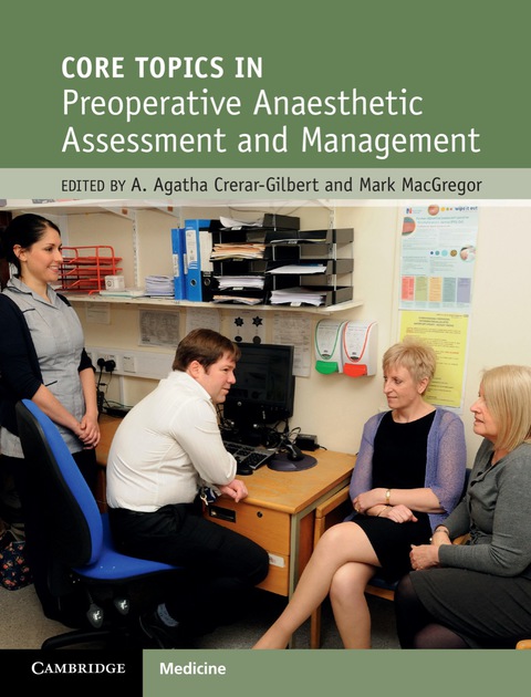 Cover image for book Core Topics in Preoperative Anaesthetic Assessment and Management