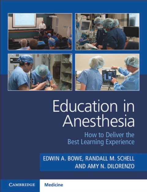 Cover image for book Education in Anesthesia
