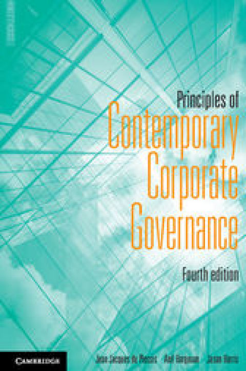 Principles of Contemporary Corporate Governance 