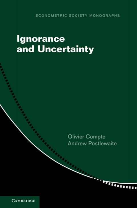 Cover image for book Ignorance and Uncertainty