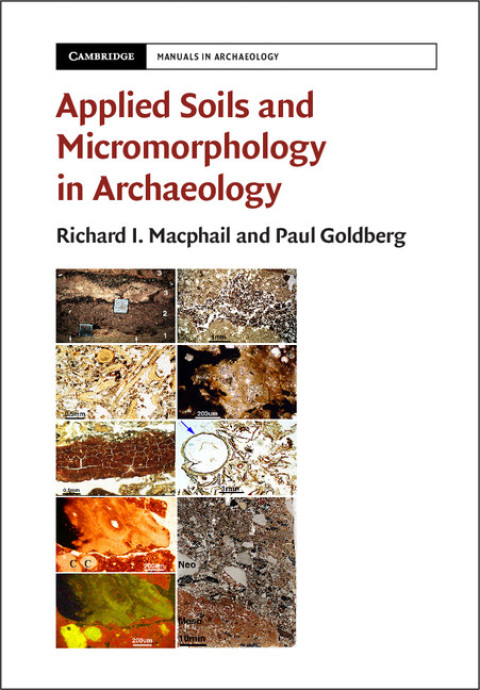Cover image for book Applied Soils and Micromorphology in Archaeology