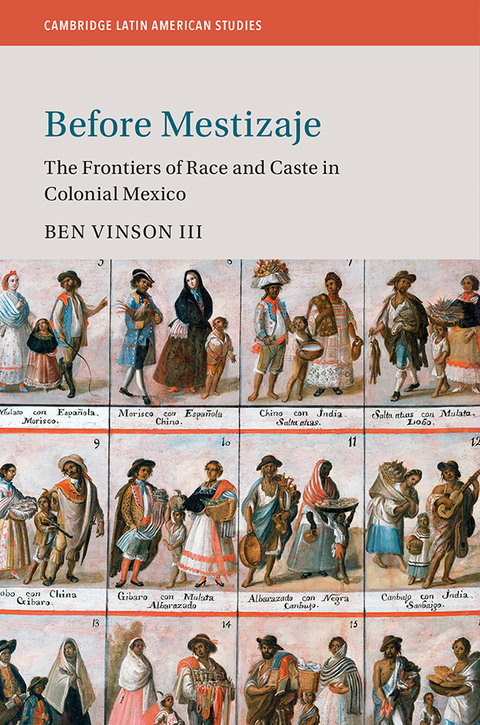 Cover image for book Before Mestizaje