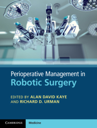 Cover image: Perioperative Management in Robotic Surgery 9781107143128