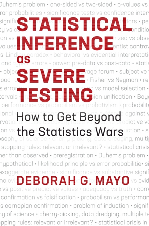 Cover image for book Statistical Inference as Severe Testing