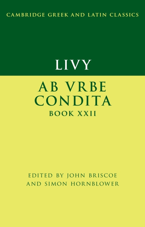Cover image for book Livy: Ab urbe condita Book XXII