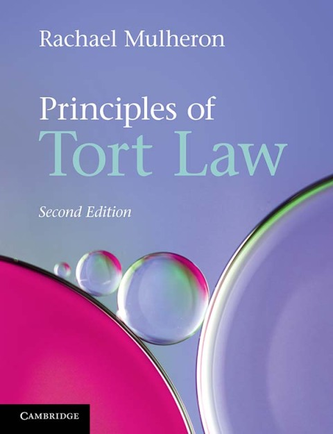 Cover image for book Principles of Tort Law