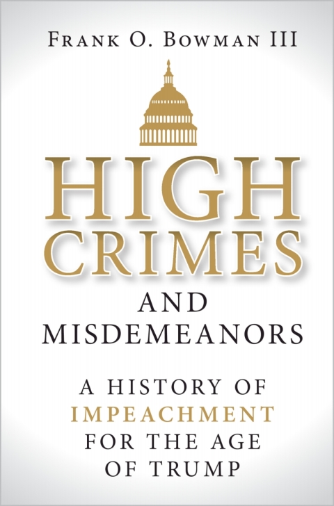 Cover image for book High Crimes and Misdemeanors