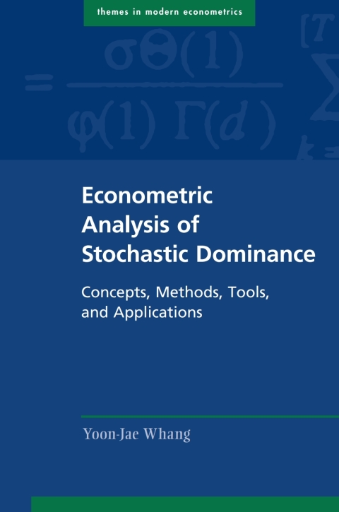 Cover image for book Econometric Analysis of Stochastic Dominance