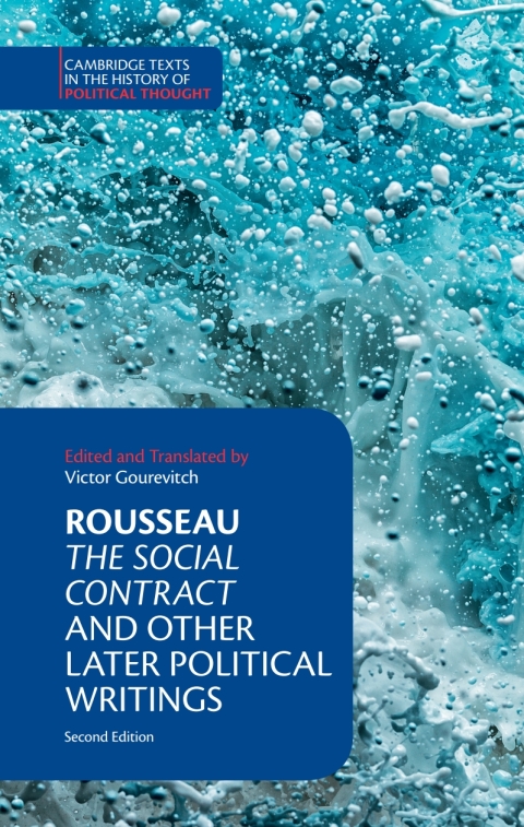 Cover image for book Rousseau: The Social Contract and Other Later Political Writings