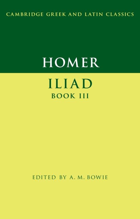 Cover image for book Homer: Iliad Book III