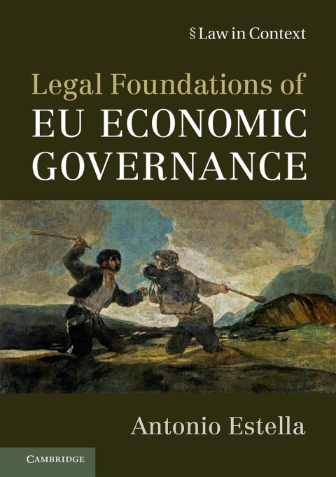 Cover image for book Legal Foundations of EU Economic Governance