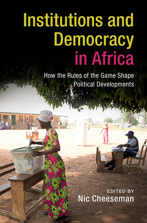 Cover image for book Institutions and Democracy in Africa